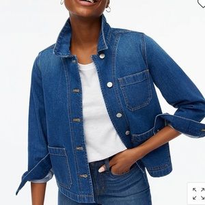 NWOT J. Crew Factory Denim Chore Coat 3x